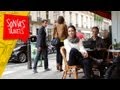 Travel Paris: People Watching at a Cafe in Paris