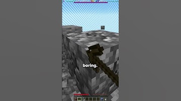 Join this CRAZY Minecraft skyblock server today! #minecraft #skyblock #bedrock #minecraftserver #fyp