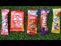 ASMR Most Popular Candys / some lots of colorful rainbow lollipop candy / unpacking chocolate eat