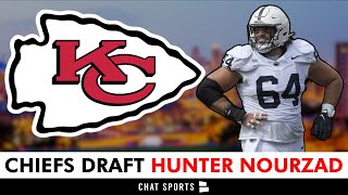 Hunter Nourzad Selected By The Chiefs With Pick #159 In 5th Round of 2024 NFL Draft