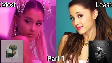 Artist Most VS Least Streamed Album On Spotify || Part 1