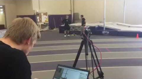 Eagle Eye Timing System Used for Motion Analysis at Practice