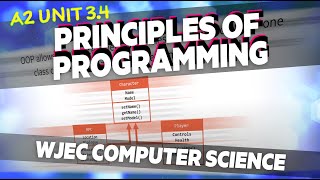 3.4 Principles of Programming | WJEC Computer Science A Level | A2 | Year 13 Profile