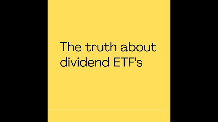 Why dividend ETF's are over rated | the truth about dividend ETF | SCHD | VDY | JEPI | QYLD