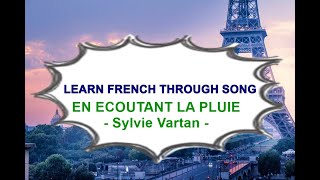 En Ecoutant la Pluie – SYLVIE VARTAN (with lyrics)