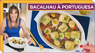 BACALHAU À PORTUGUESA I Receitas e Temperos