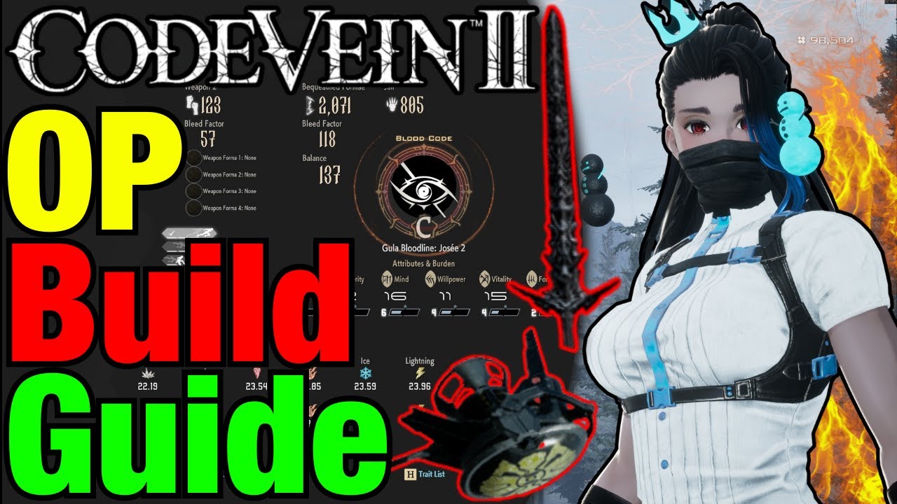 OP STRENGTH BUILD in Code Vein 2 (Two-Handed & Hammers) - YouTube