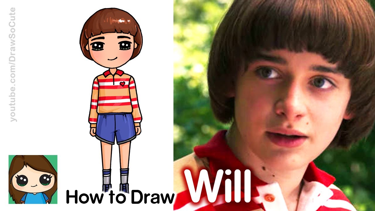 How to Draw Will Byers | Stranger Things - thptnganamst.edu.vn