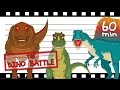 Usual Dinopect! BEST Dinosaurs Battle Match♣ 60 Mins Non Stop Short Movie +Compilation