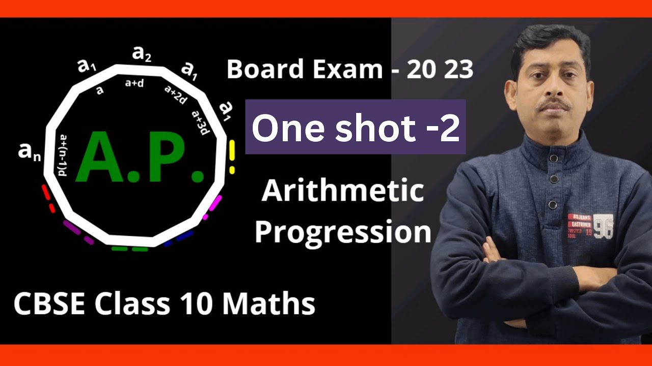 One Shot AP Arithmetic progression -2 Chap-5 Most Important Questions ...