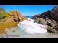4K UltraHD! - Hike to the Famous BUBBLY POOLS at Diamond Cay on Jost Van Dyke, BVIs, CARIBBEAN!