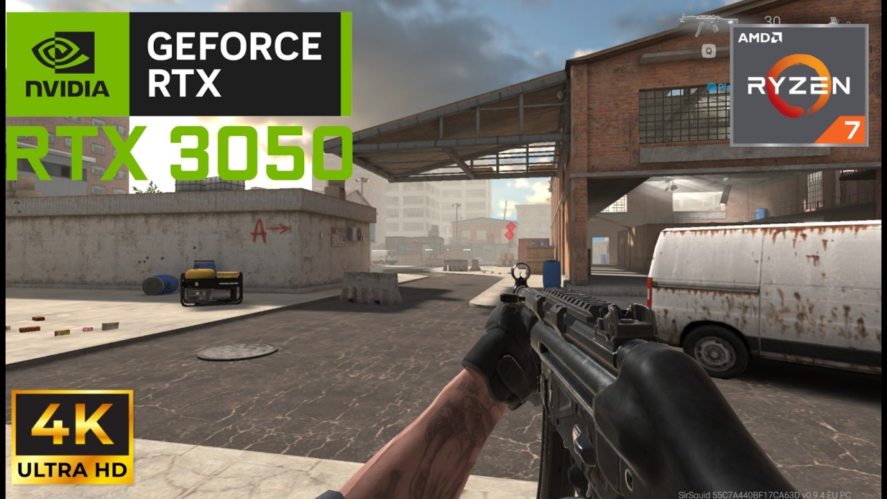 RTX 3050 RYZEN 7 4K Combat Master gameplay ultra graphics