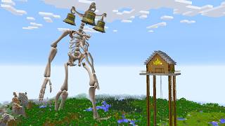 SURVIVING FROM SIREN BELL HEAD in Minecraft - Gameplay screenshot 5
