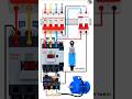 😲DOL starter connection with Limite switch #kumarshivamelectrician