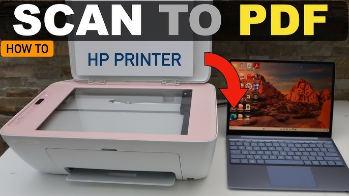 låg give Tegn et billede HP Printer Scan To Computer - YouTube