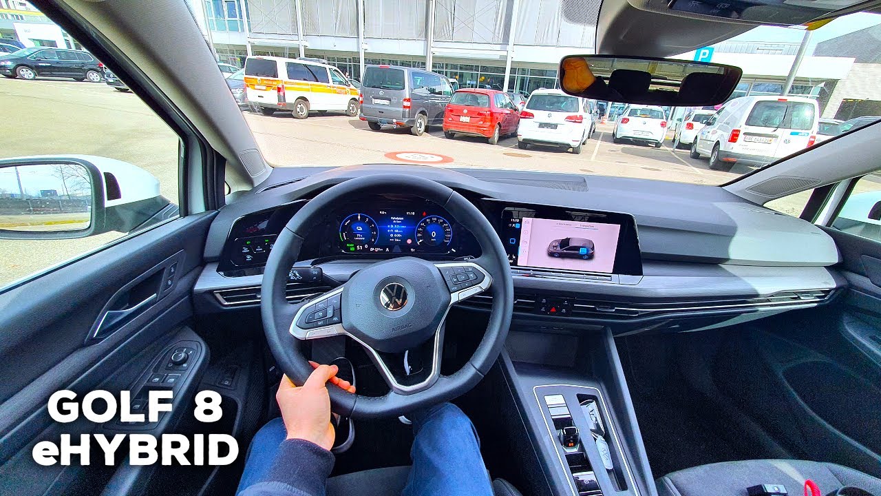 New Volkswagen Golf 8 eHybrid 2021 Test Drive Review POV - YouTube