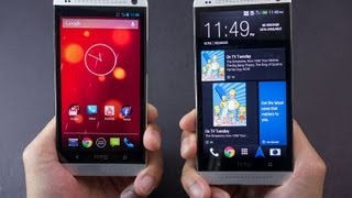 HTC One Google Play Edition vs HTC One