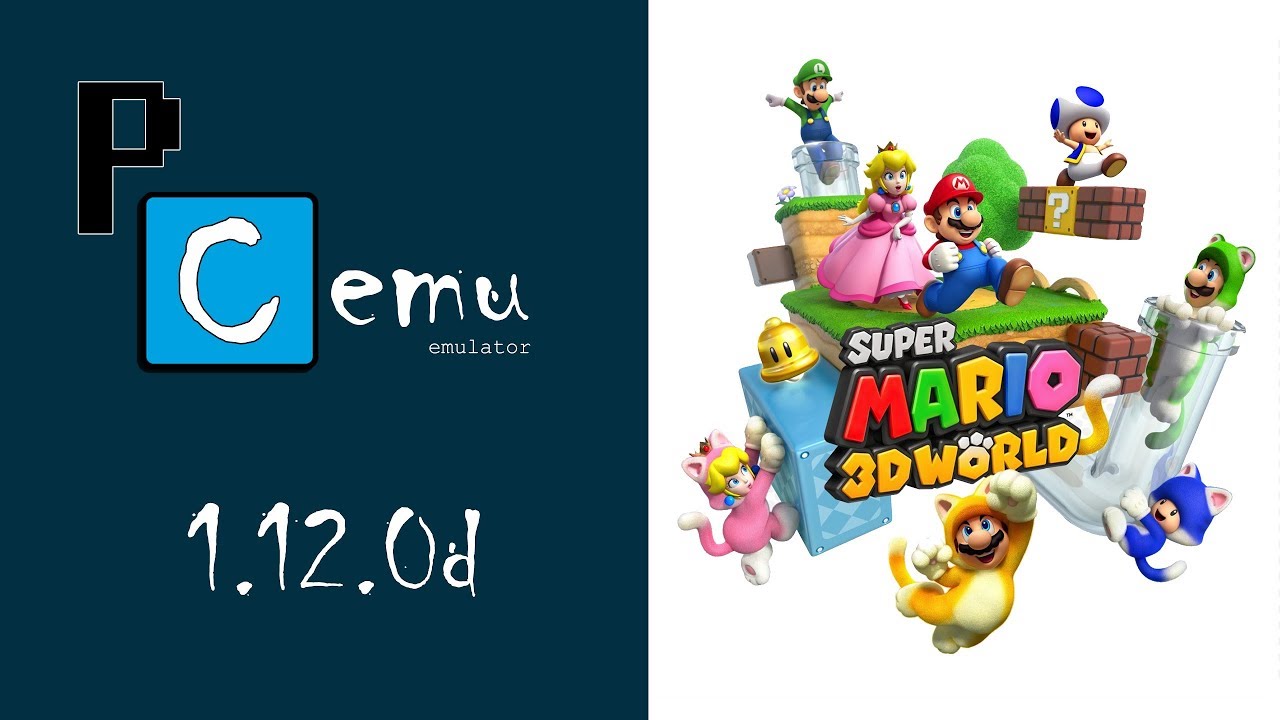 super mario 3d world cemu touch screen