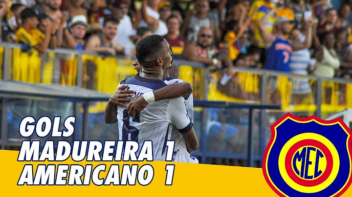 Gols - Madureira 1 x 1 Americano - Taça Guanabara 2019