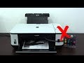 Cambio e instalación de sistema de tinta en Canon MP250