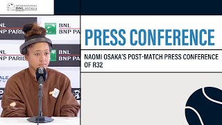 Naomi Osaka | Post-match Press Conference of R32 #IBI24