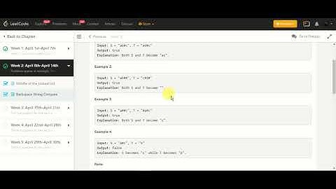 Day 9 LeetCode - "Backspace String Compare" 30 Day Challenge leet code