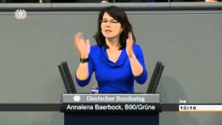Rede von Annalena Baerbock zum Arbeitsprogramm der Europäischen Kommission (17.01.2014)