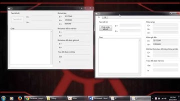Demo trao đổi khóa công khai