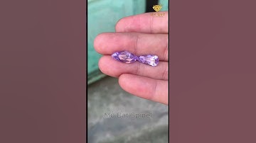Mở bát viên sapphire tím nổ 9 tỷ 270m#gemstone #dothack #đáquýcaocấp