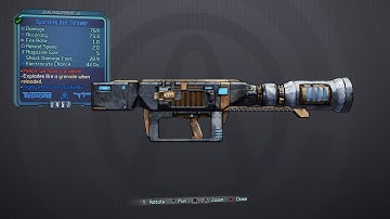 Borderlands The Pre Sequel: Volt Thrower (Unique weapons #17)