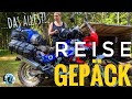 MOTORRADREISE GEPÄCK 🎒🏍👜  | Ich packe mein Motorrad - Was kommt wohin?!