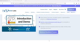 How to download and install ChemSketch for molecular structure screenshot 5