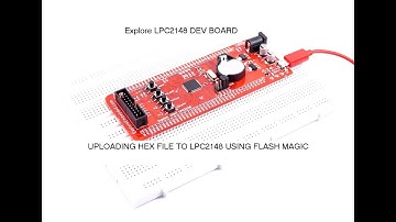 Uploading HEX file to LPC2148 using Flash magic
