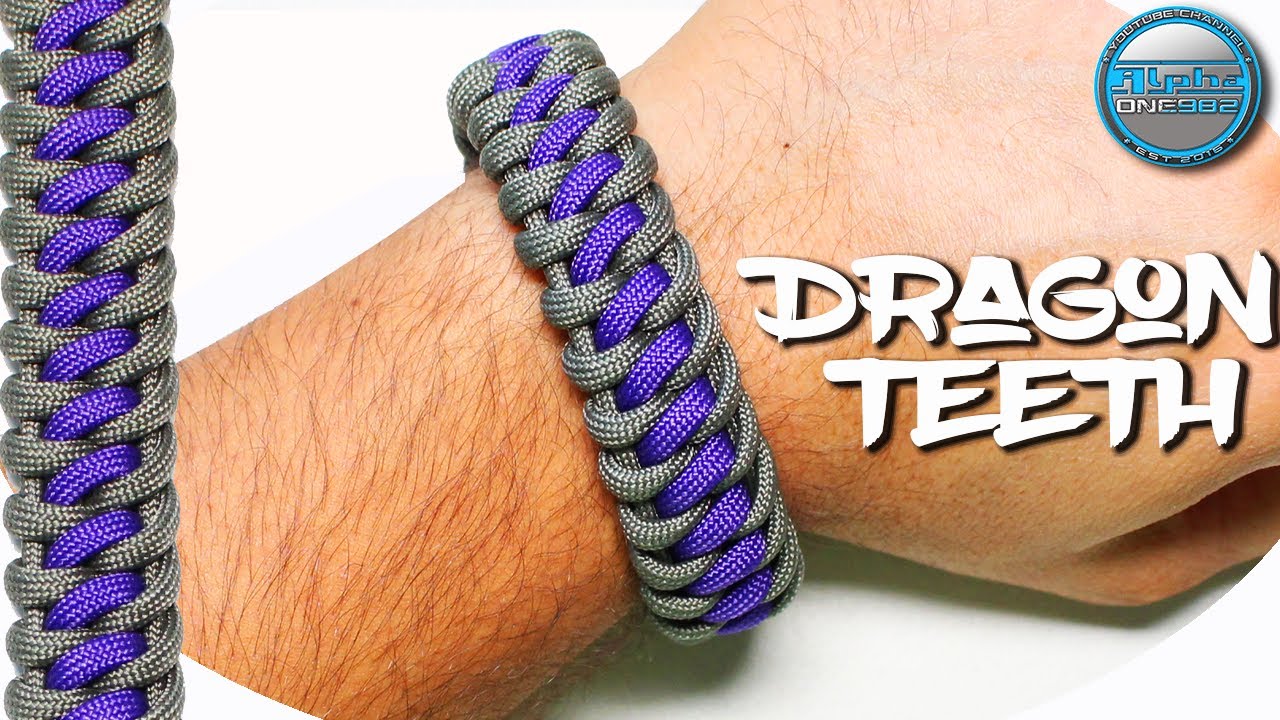 The Dragon Paracord Bracelet 22 cm