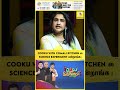 cooku with comali kitchen ல science experiment பன்றாங்க ! | Vanitha Vijayakumar Interview