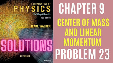 Halliday resnick chapter 9 problem 23 solution | Fundamentals of physics 10e solutions