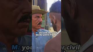 Brave man beats Trevor Phillips in an argument | #gta5 #shorts