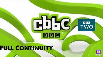 CBBC on BBC Two Full Continuity (22nd January 2013)