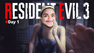🔴 Resident Evil 3 Remake Gameplay Walkthrough #1 | DAY 1 OF SURVIVING NEMESIS 😨🔥