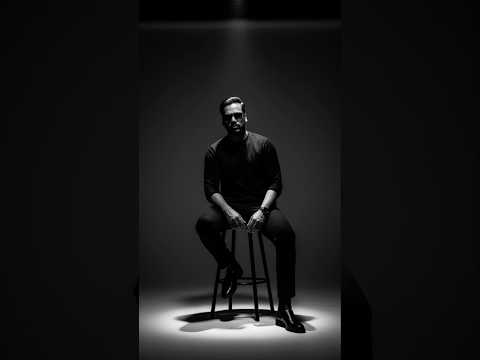 Man in Black sitting casually on a stool creating a fashion vibe#ai #shorts #ytshorts #youtubeshorts