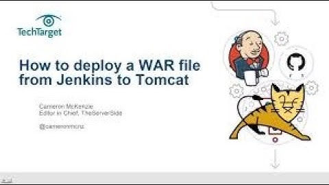 Jenkins Tomcat Java Deployment