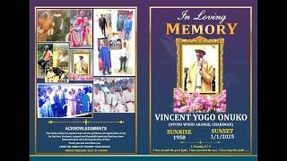 Part 2 of the burial of Chief Vincent Yogo Onuko of West Kochia Location