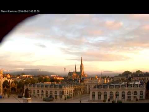 Time Lapse Place Stanislas à Nancy 22 Juin 2016