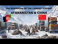 The beginning of afghanistans largest new export to china