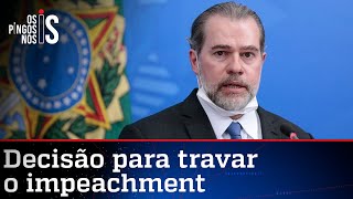 Toffoli dá uma força para Witzel