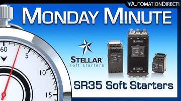 Stellar SR35 Soft Starters from AutomationDirect