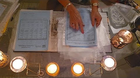 Asmr📜Document Sorting. Soft Spoken. Paper Turning Sounds. Crinkly Sounds Of Plastic Sleeves.