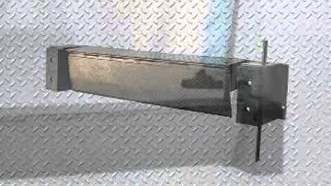 Vestil Mechanical Dock Leveler - 72in.W, 20,000-Lb. Capacity Model# FM-2072