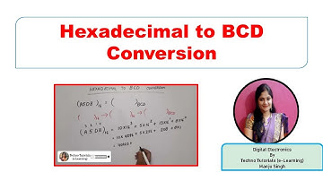 Hexadecimal to BCD Conversion | Solution of Previous year question | digital electronics