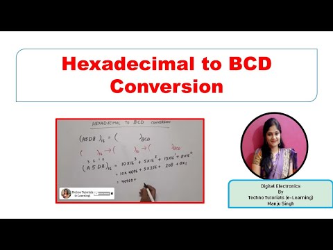 Hexadecimal to BCD Conversion | Solution of Previous year question | digital electronics
